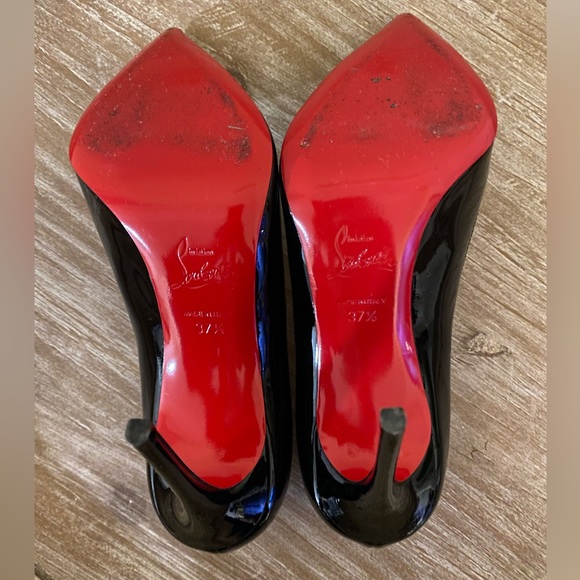 Christian Louboutin Pigalle Follies 100 Patent - Pre Loved - Picture 7 of 9